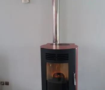 poêle stove italy tondo bordeaux